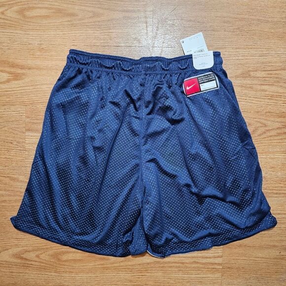 Nike Authentics Practice Shorts Reversible Men's Large L Navy Grey FN0671-077 SE - Picture 14 of 16
